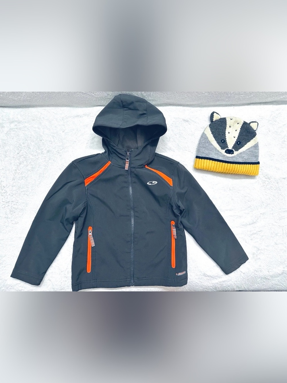Champion Boys Jacket & Mini Boden Hat Size 6-7 Years Excellent Condition